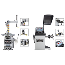 Zestaw warsztatowy wyważarka INVENTO VBS 200E + montażownica INVENTO TCS 521 SA