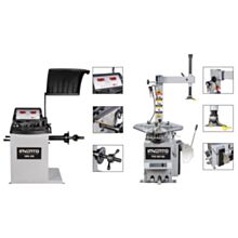 Zestaw warsztatowy montażownica Invento TCS 521 SA + wyważarka Invento VBS 210