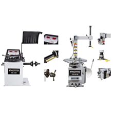 Zestaw warsztatowy Invento TCS 521 SA + Invento VBS 220E laser, hamulec