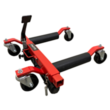 Wózek transportowy (rolki manewrowe) z podnośnikiem hydraulicznym pod koła samochodu, udźwig 750kg