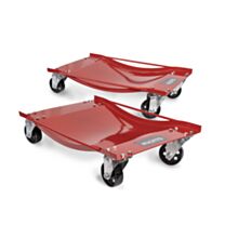 Wózek manewrowy INVENTO pod koła serwisowe – ZESTAW udźwig 2x900 kg