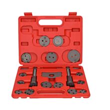 Zestaw do wyciskania naprawy i cofania tłoczków hamulcowych 18 el.