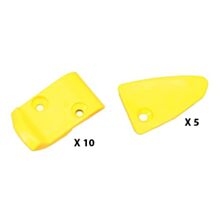 Zestaw osłon plastikowych na stopkę montażową 944LL nowy typ (5+10)