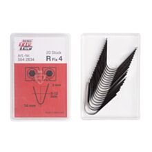 Nożyk R Fix 4, 9-10 mm, do nacinarki Rubber Cut, 20 szt