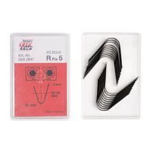 Nożyk R Fix 5, 10-14 mm, do nacinarki Rubber Cut, 20 szt