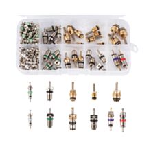 Zestaw zaworków do klimatyzacji 100 szt., 10 rodzajów