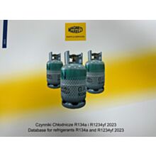 Baza danych R134a R1234yf 2023 - jaki czynnik do klimatyzacji?