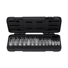 Zestaw nasadek do przewodów wtryskiwaczy czujników, 3/8'' i 1/2'' od 10 do 24 mm, 14 elementów