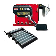 Mondolfo Ferro SLPR 80 A - Podnośnik koła z rolkami